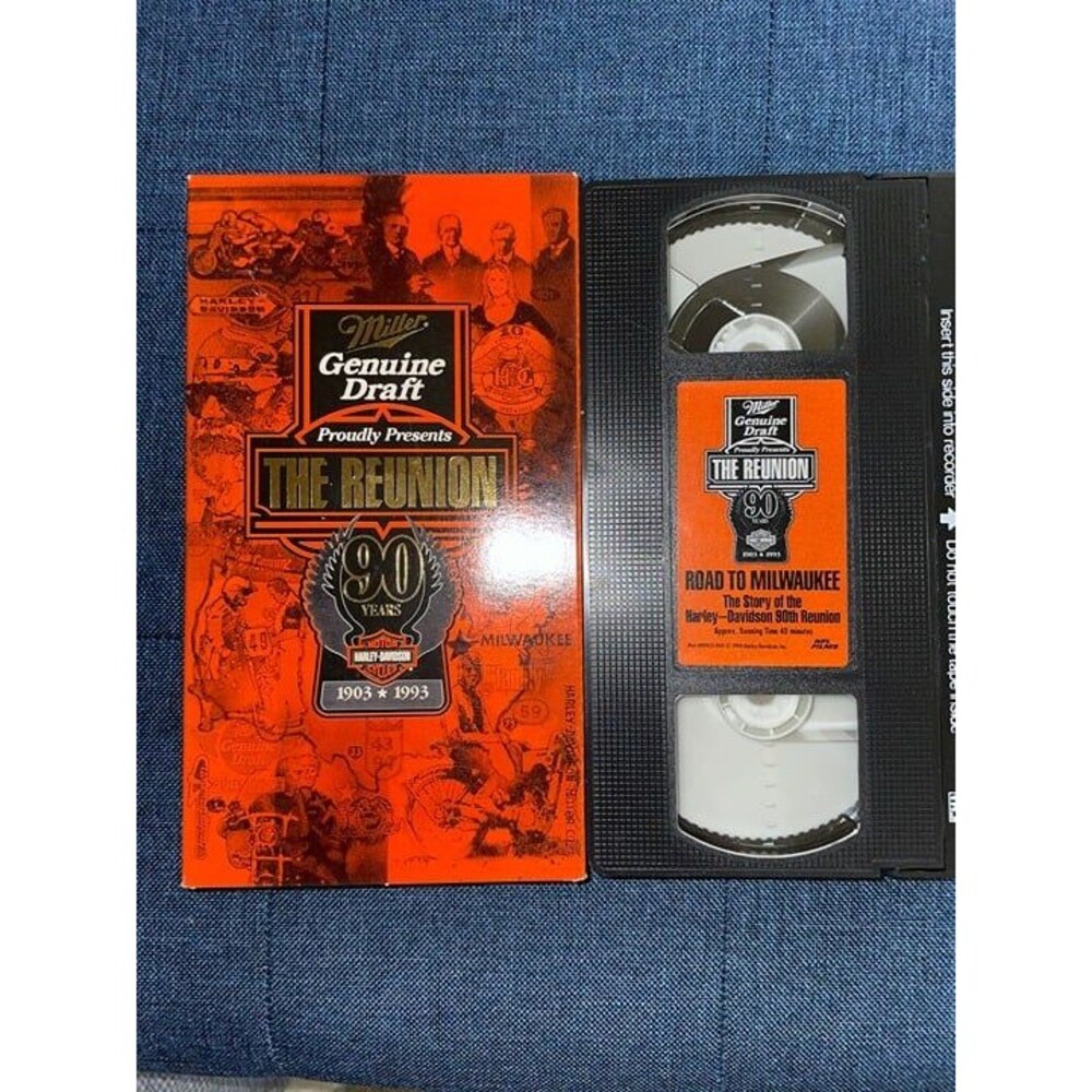 Harley Davidson 90th Reunion VHS Video